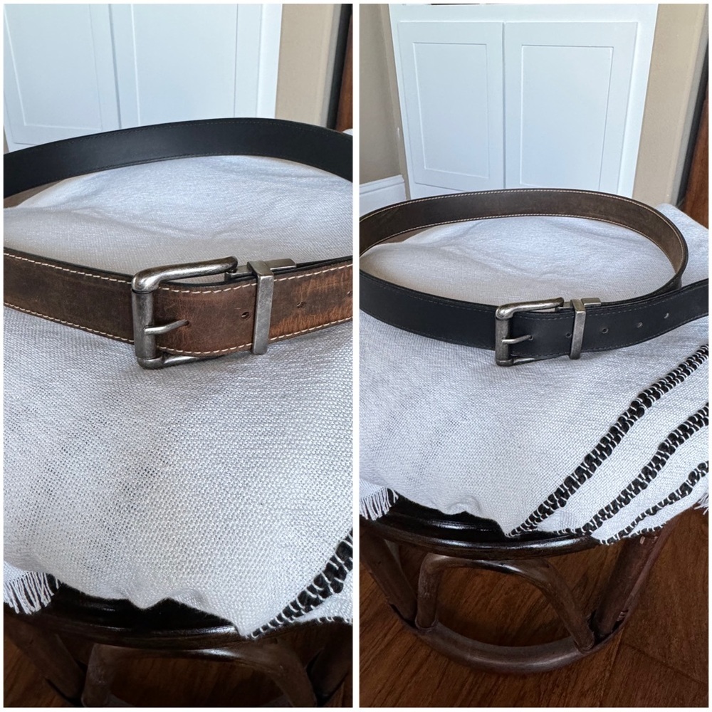CE Schmidt Men’s Leather‎ Reversible Belt